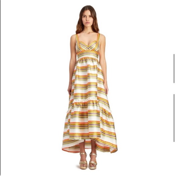 NWT Jill Stuart Sela Striped Evening Gown - Picture 8 of 8